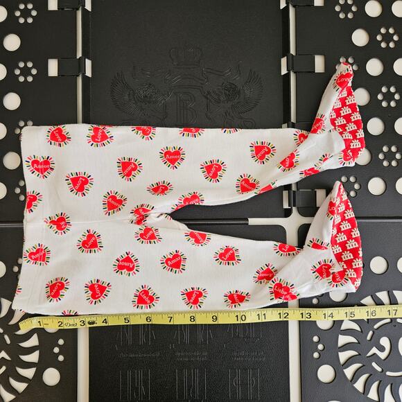 Magnetic Me Baby Organic Valentine Hearts Two Piece Pajama Set | 9-12 Months - Picture 5 of 12